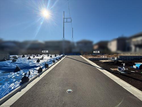 現地前面道路（2025年12月撮影）