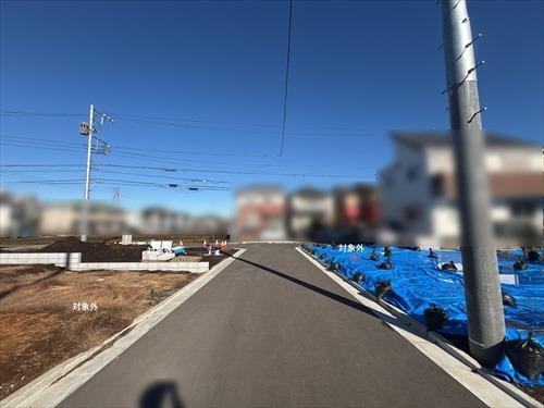 現地前面道路（2025年12月撮影）