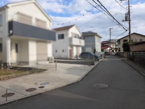 前面道路（2026年1月撮影）