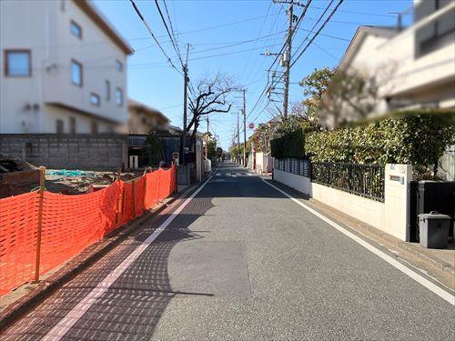 現地含む前面道路（2026年1月撮影）