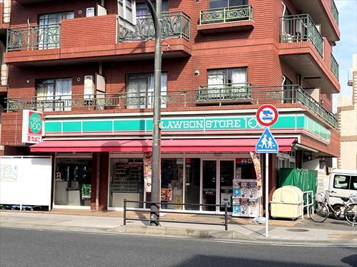 ローソンストア100藤沢橋店まで580m