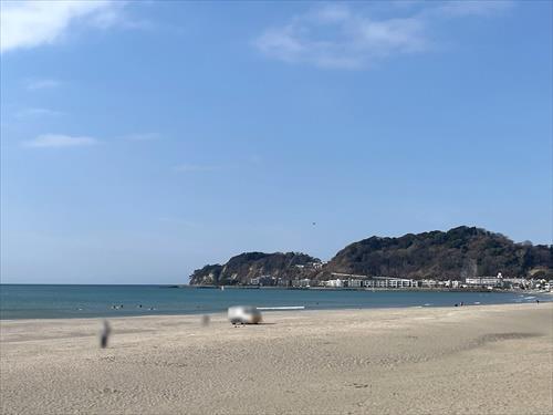 材木座海水浴場まで690m