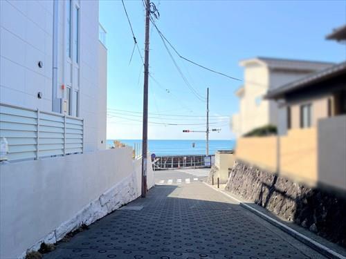 現地含む前面道路（2026年2月撮影）