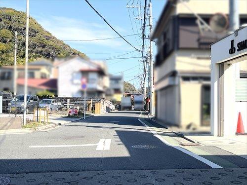 現地含む前面道路（2026年2月撮影）