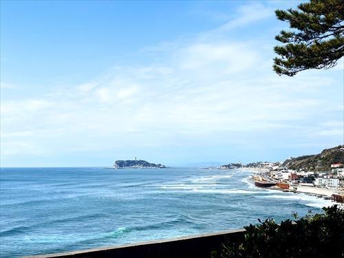 稲村ヶ崎公園からの眺望