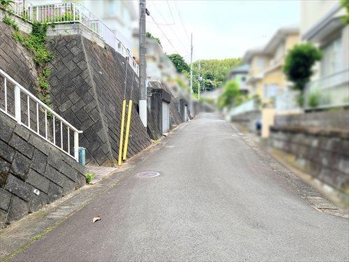 現地含む前面道路
