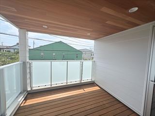 バルコニー　南東側