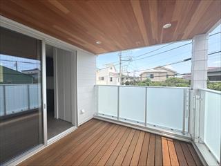 バルコニー　南東側
