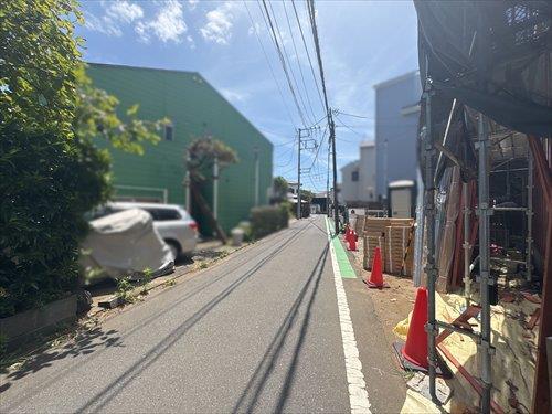 前面道路（2026年5月撮影）