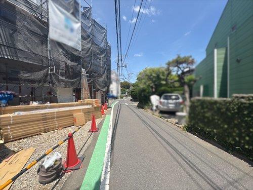 前面道路（2026年5月撮影）