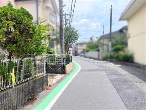 前面道路