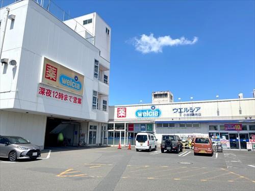 ウエルシア小田原寿町店まで390m ウエルシア小田原寿町店まで390m