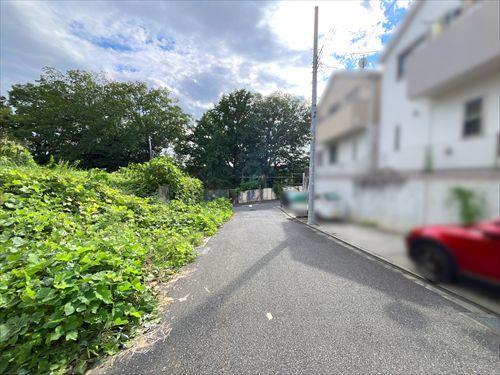 西側道路