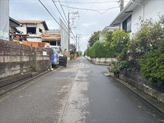 前面道路（2026年9月撮影）