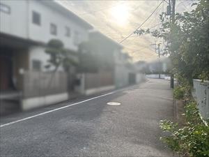 南側前面道路