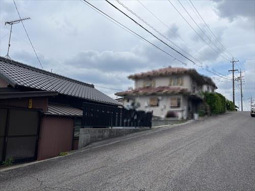 北東側道路(2024年6月撮影)