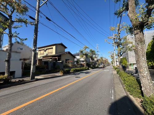 前面道路写真(2024年12月撮影)