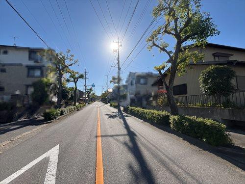 前面道路写真(2024年12月撮影)