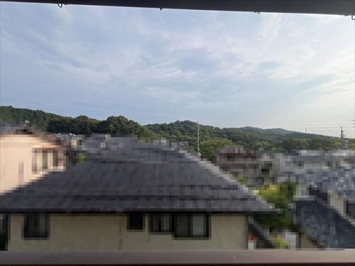2階南西側洋室のベランダからの眺望