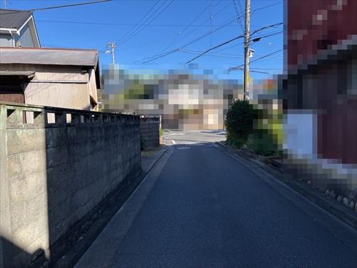 前面道路（2025年8月撮影）