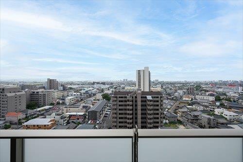 バルコニーからの眺望