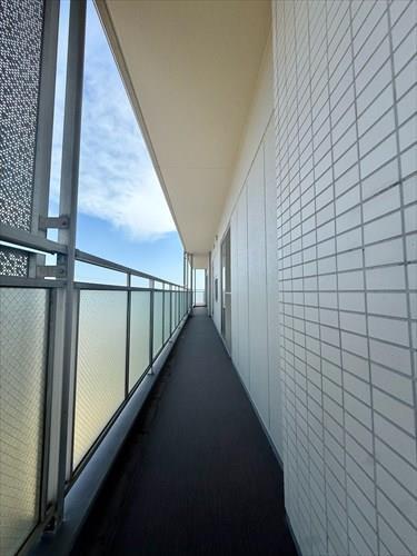 北西バルコニー