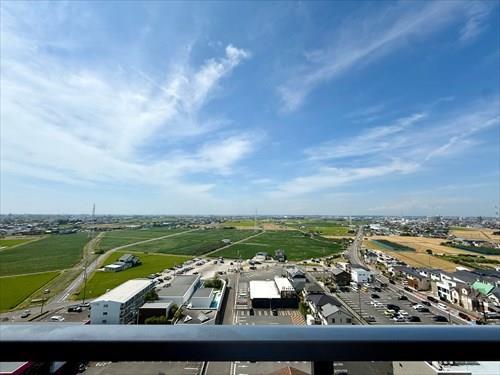 南西側バルコニーからの眺望