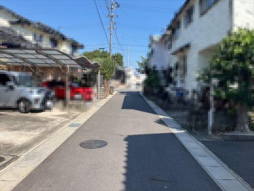 前面道路(2025年9月撮影)