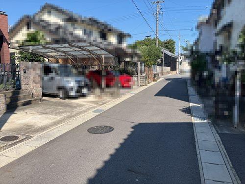 前面道路(2025年9月撮影)