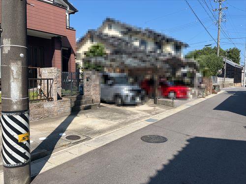 前面道路(2025年9月撮影)