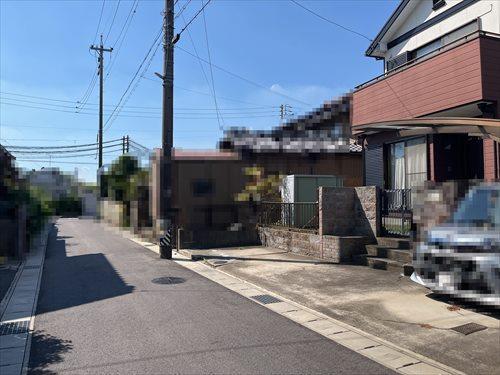 前面道路(2025年9月撮影)