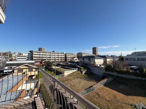 南東側バルコニーからの眺望