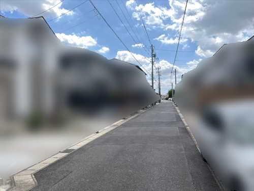 前面道路①(2025年7月撮影)