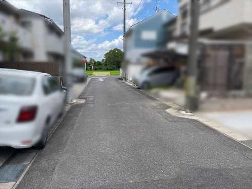 前面道路②(2025年7月撮影)