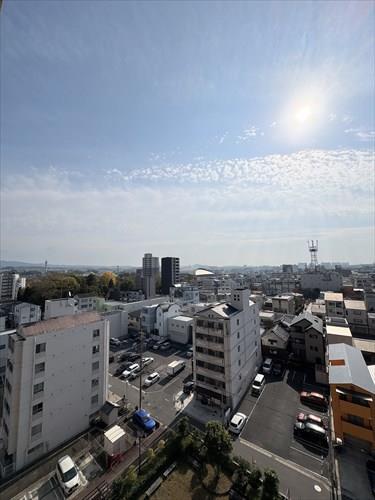 南側バルコニーからの眺望