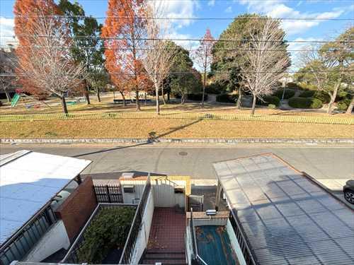 北側バルコニーからの眺望