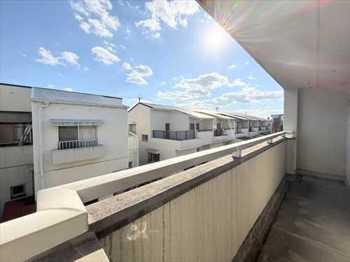 南側バルコニー