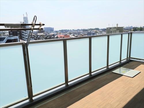 南西側バルコニー