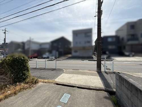 前面道路（撮影年月：2026年3月）