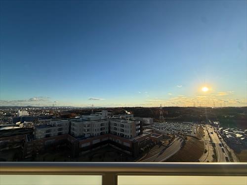 南側バルコニーからの眺望