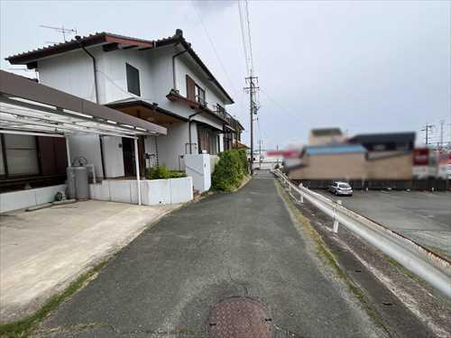 前面道路(2025年11月撮影) 前面道路(2025年11月撮影)