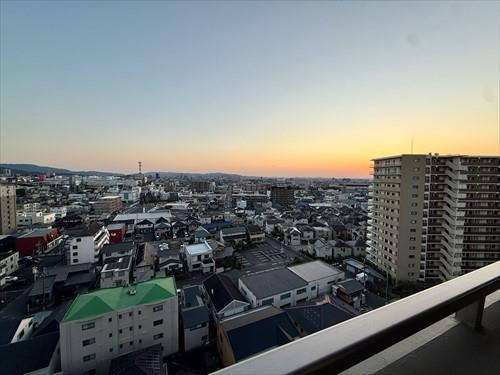 南側バルコニーからの眺望