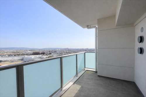 南東側バルコニーからの眺望