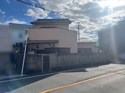 北西側前面道路