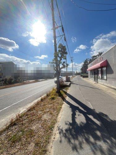 前面道路(2026年1月撮影)