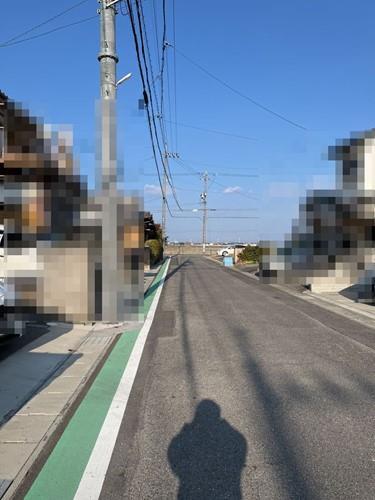 前面道路(2026年2月撮影)