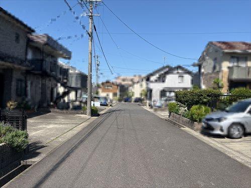 前面道路(2025年4月撮影)