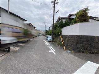 前面道路2（2026年7月撮影）