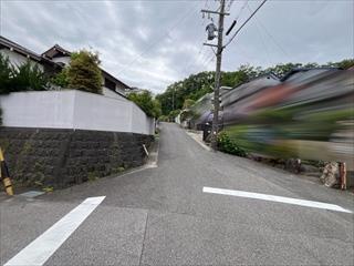 前面道路（2026年7月撮影）