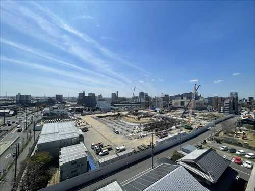 南西側バルコニーからの眺望